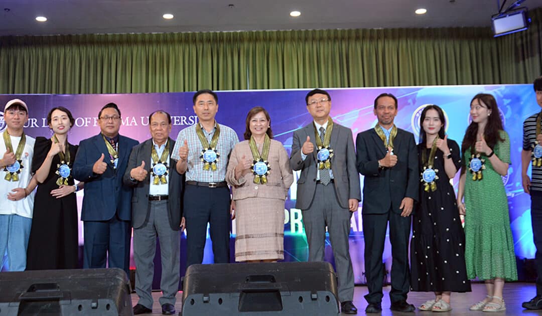 Solidifying International Alliance: OLFU stages Grand IZN Event