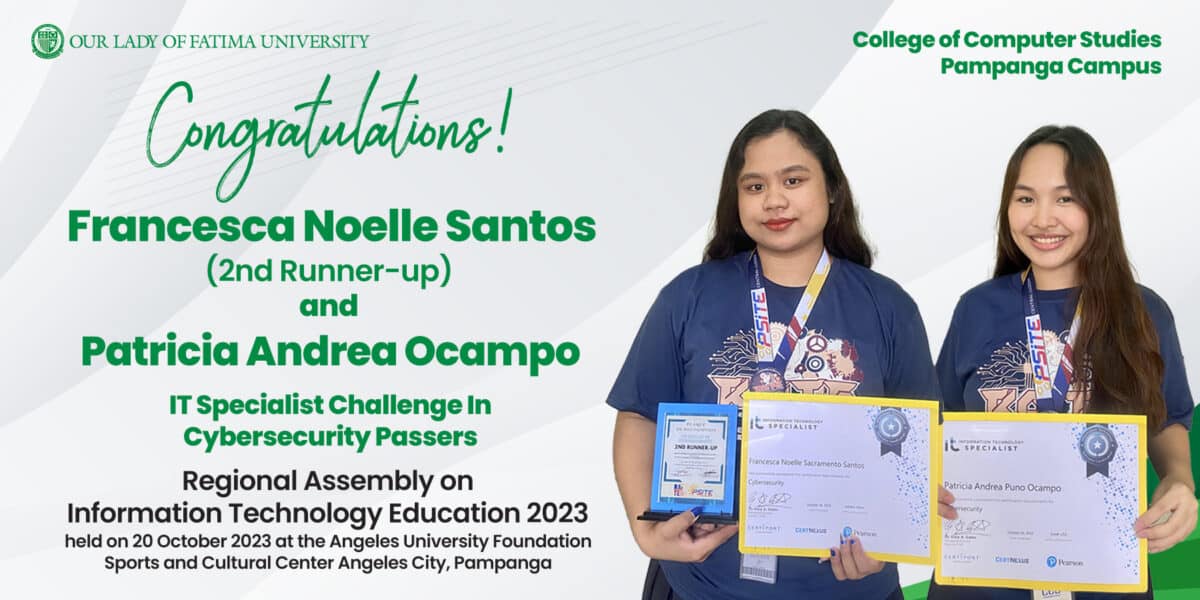 CCS Pampanga hails new cyber wizards during RAITE 2023 CCS RAITE V2