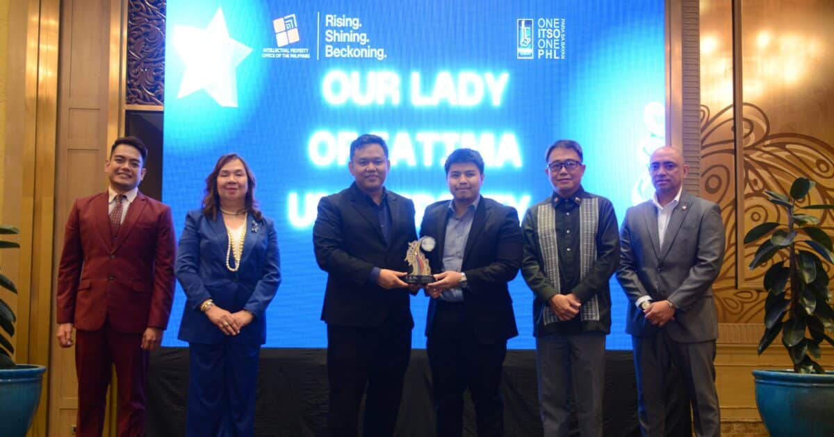 OLFU certified anew as IPOPHL Silver Awardee OLFU Silver Award by IPOPHL