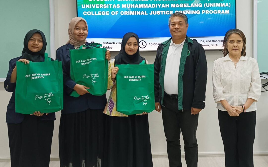 Indonesian law students embark on Exchange Program at OLFU