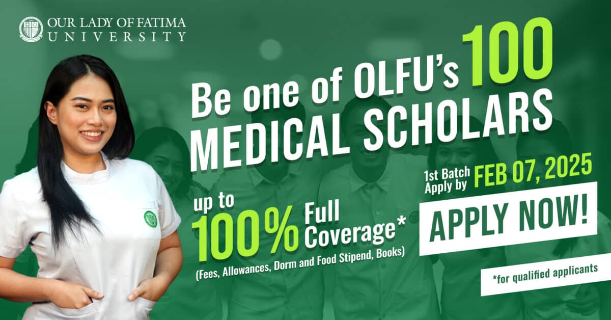 OLFU Opens Applications for 100 Medical Scholars for 2025 TOP 100 MED WEB