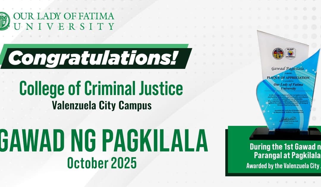 College of Criminal Justice – Valenzuela Earns Dual Honors for Service, Partnership