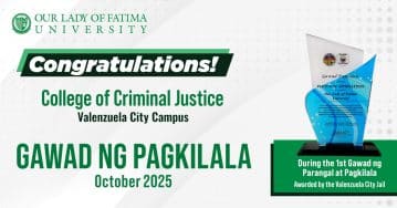 College of Criminal Justice - Valenzuela Earns Dual Honors for Service, Partnership CCJ2