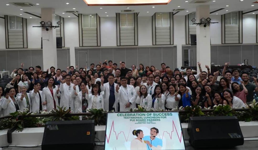 OLFU honors 2025 Physicians Licensure Examination passers in testimonial luncheon