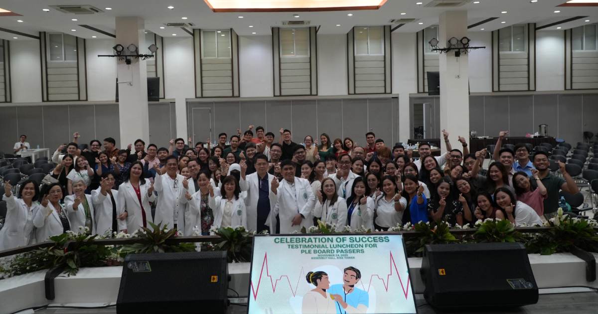 OLFU honors 2025 Physicians Licensure Examination passers in testimonial luncheon