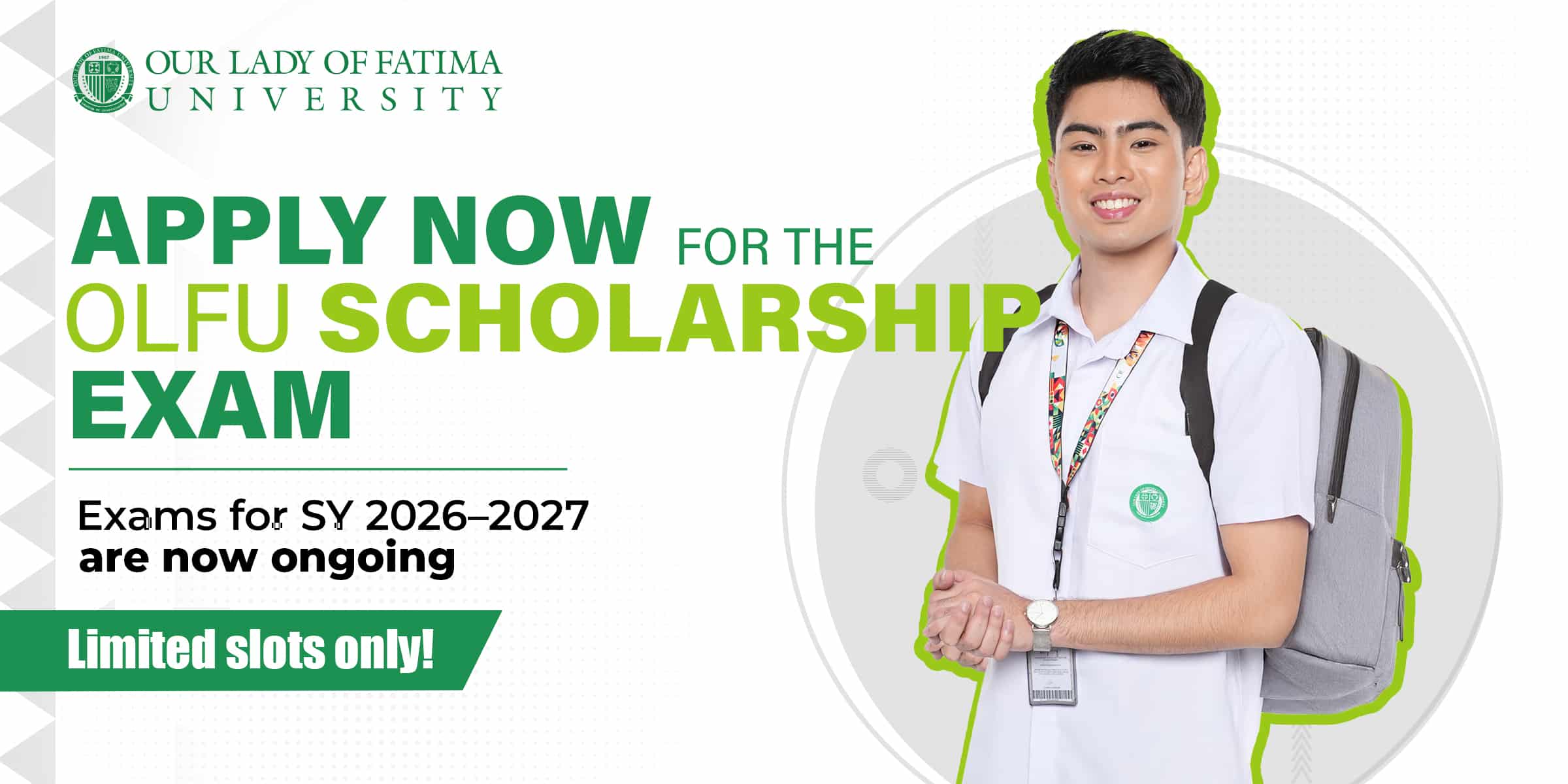 OLFU 2026 Scholarship Exam Guidelines