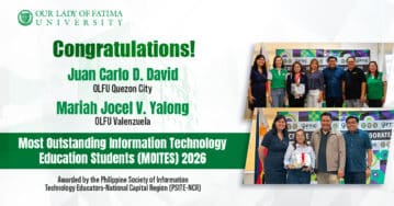 Two OLFU Computer Studies Students Named PSITE-NCR Most Outstanding ITE Students for 2026 CCS MOITES 2026 Award Website