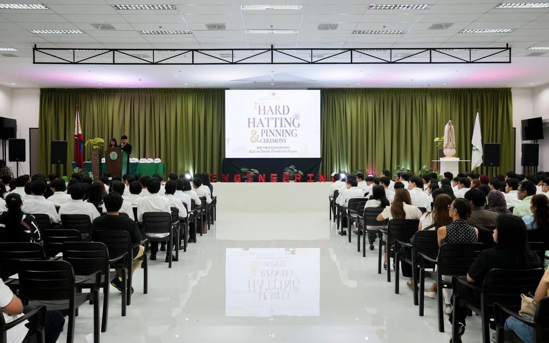 OLFU Engineering Seniors Mark Hard-Hatting, Pinning Milestone in QC, Pampanga